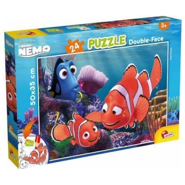 Lisciani Puzzle dwustronne 24el. 50x35cm Nemo. 86481 LISCIANI p12