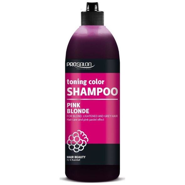 Chantal Chantal Prosalon Toning Color Shampoo szampon tonujący kolor Pink Blonde 500g