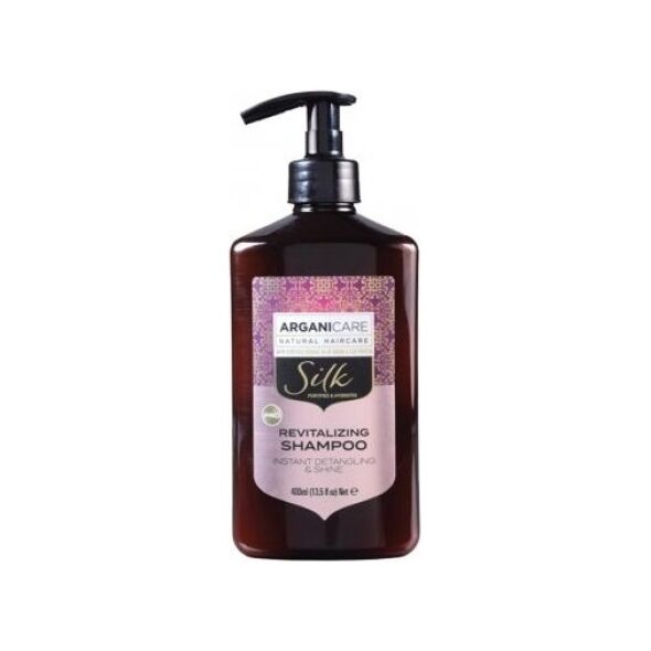 Arganicare Arganicare Silk Szampon rozplątujący włosy z jedwabiem 400 ml