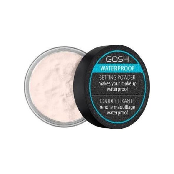 Gosh Gosh Setting Powder Waterproof WODOODPORNY PUDER SYPKI 001 Transparent