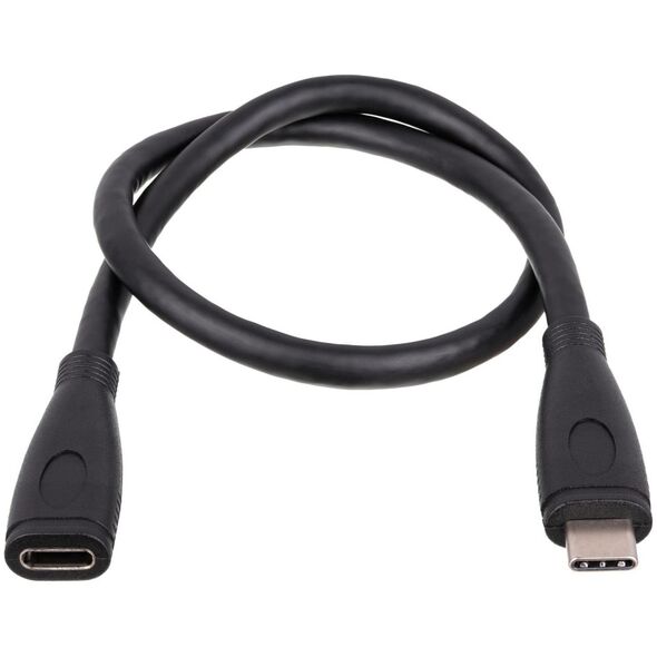 Kabel USB Akyga USB-C - USB-C 0.3 m Czarny (AK-USB-32)