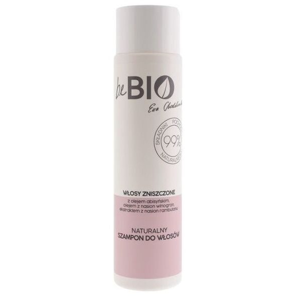 BeBio BeBio Ewa Chodakowska Naturalny szampon do włosów zniszczonych 300ml