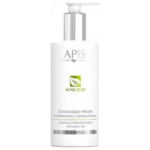 Apis Acne-Stop Cleansing Lotion oczyszczające mleczko z zieloną herbatą 300 ml