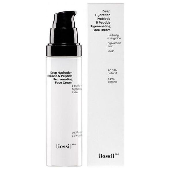Iossi IOSSI_Deep Hydration Prebiotic&amp|Peptide Rejuvenating Face Cream intensywnie regenerujący krem do skóry wrażliwej 50ml