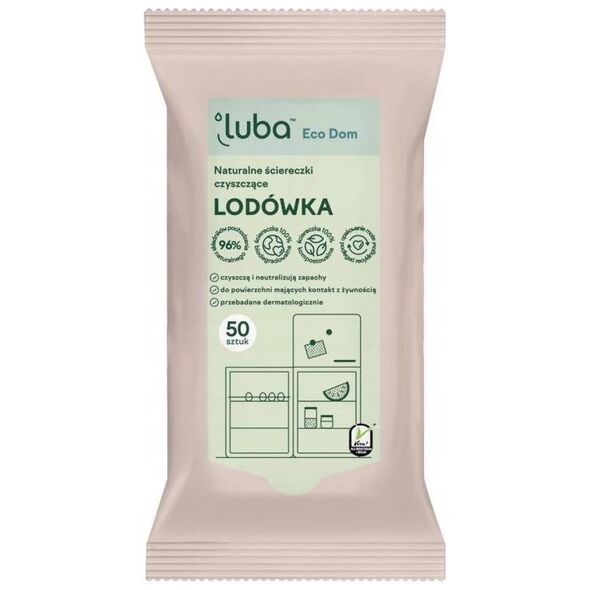 Luba LUBA_Eco Dom naturalne ściereczki czyszczące Lodówka 50szt