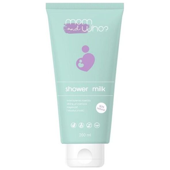Mom And Who? MOM AND WHO_Shower Milk łagodna emulsja do mycia ciała i twarzy 200ml