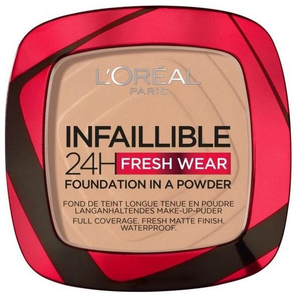 L’Oreal Paris L'OREAL_Infaillible 24H Fresh Wear Foundation In A Powder długotrwały podkład do twarzy w pudrze 120 Vanilla 9g