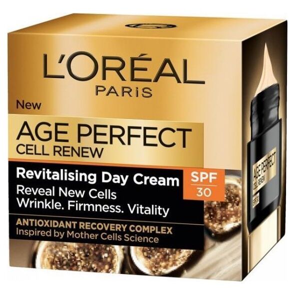 L’Oreal Paris Age Perfect Cell Renew Revitalising Day Cream SPF 30 rewitalizujący krem przeciwzmarszczkowy na dzień 50ml