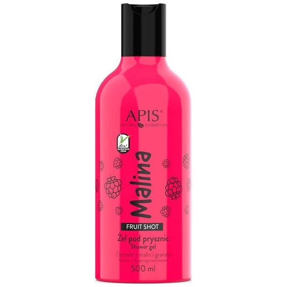 Apis APIS_Fruit Shot Shower Gel żel pod prysznic Malina 500ml