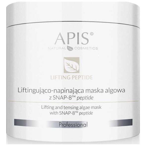 Apis APIS_Lifting Peptide Algae Mask liftingująco-napinająca maska z SNAP-8™ Peptide do cery dojrzałej i odwodnionej z tendencją do zmarszczek 200g