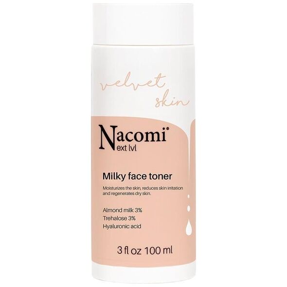 Nacomi Next Level Milky Face Toner mleczny nawilżający tonik do twarzy 100ml