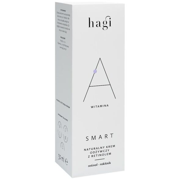 Hagi Smart A, naturalny krem odżywczy z retinolem 50 ml