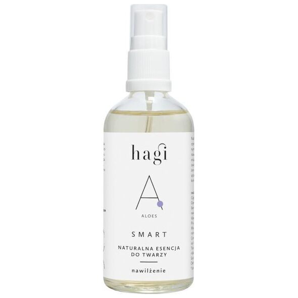 Hagi Smart A Nawilżenie, naturalna esencja do twarzy z aloesem 100 ml