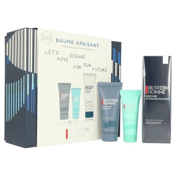 Biotherm BIOTHERM SET (BASIC LINE CLEANSER 40ML + AQUAPOWER ADVANCED GEL 20ML + BASICS LINE AFTER SHAVE EMULSION 75ML)