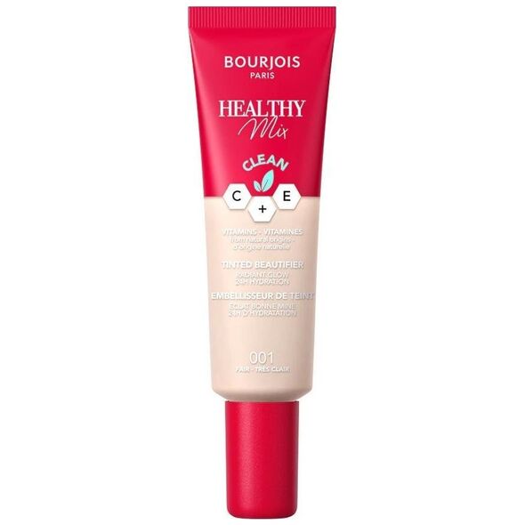 Bourjois BOURJOIS_Healthy Mix Tinted Beautifier Foundation lekki podkład o działaniu nawilżającym 001 Fair 30ml