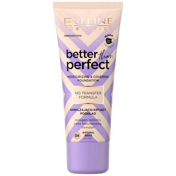 Eveline EVELINE_Better Than Perfect podkład nawilżająco-kryjący 04 Natural Beige 30ml