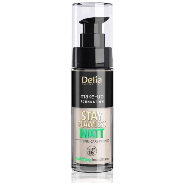 Delia Delia Cosmetics Stay Flawless Matt Podkład matujący 16H nr 403 Vanille 30ml
