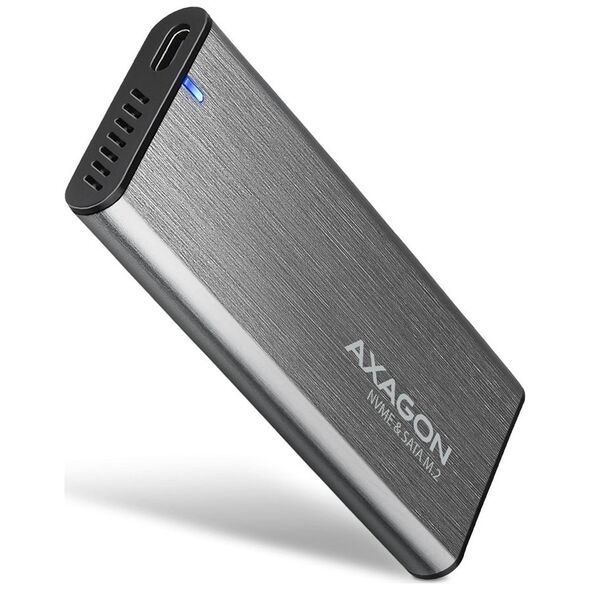 Kieszeń Axagon M.2 PCIe NVMe/SATA - USB-C 3.2 Gen 2 (EEM2-SG2)