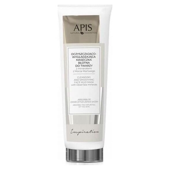 Apis APIS INSPIRATION, MASECZKA BŁOTNA DO TWARZY OCZYSZCZAJĄCO - WYGŁADZAJĄCA Z MINERAŁAMI Z MORZA MARTWEGO, 100ML