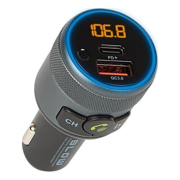 Transmiter FM Blow 74-167# Transmiter fm blow bluetooth5.1+qc3.0