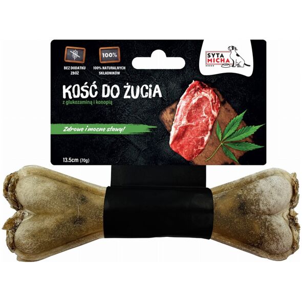 Syta Micha SYTA MICHA Kość do żucia dla psa na zdrowe i mocne stawy 13,5cm