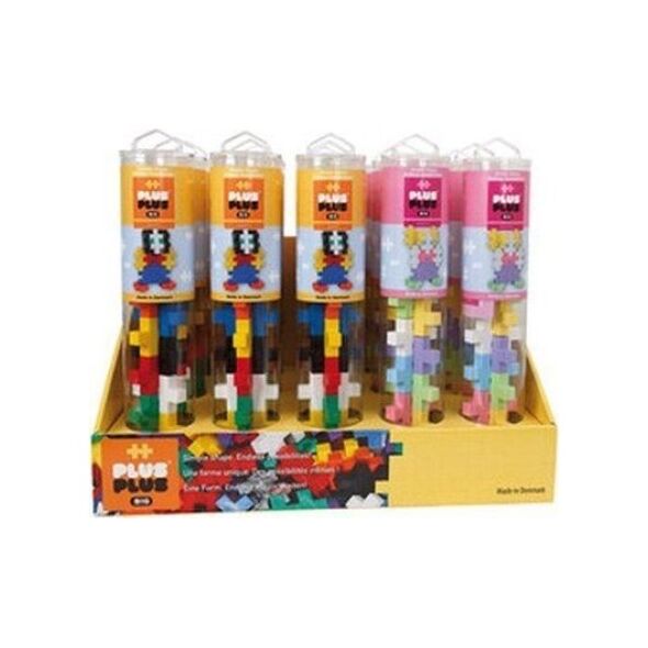 Plus Plus PLUS-PLUS BIG DISPLAY TUBY MIX - 15 TUB