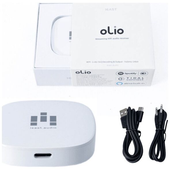iEAST iEAST OlioStream - Odtwarzacz Sieciowy Hi-Fi Multiroom - white
