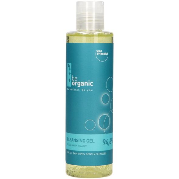 Be Organic Łagodny Żel do Mycia Twarzy 200ml
