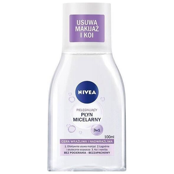 Nivea MicellAir Skin Breathe pielęgnujący płyn micelarny do cery wrażliwej i nadwrażliwej 100 ml