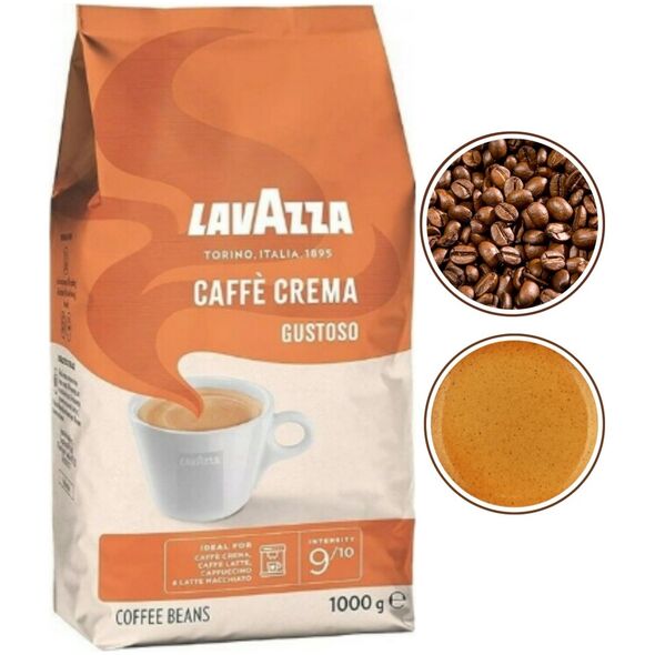 Kawa ziarnista Lavazza Caffe Crema Gustoso 1 kg