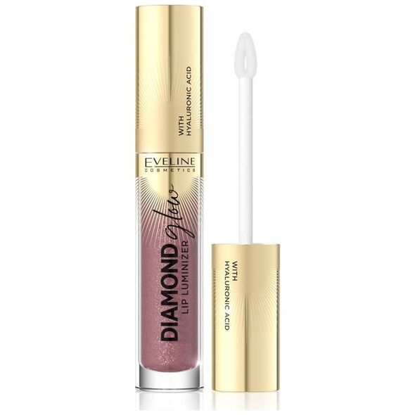 Eveline Eveline Diamond Glow Lip Luminizer Błyszczyk do ust z kwasem hialuronowym nr 11  4.5ml