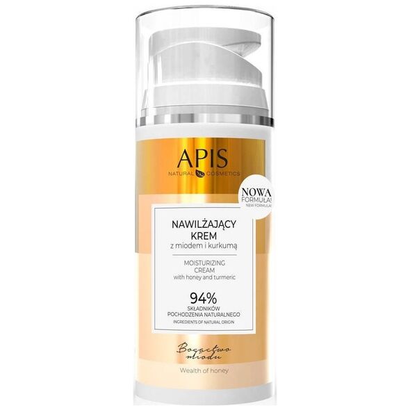 Apis Apis Krem nawilzajacy z miodem i kurkuma 100ml