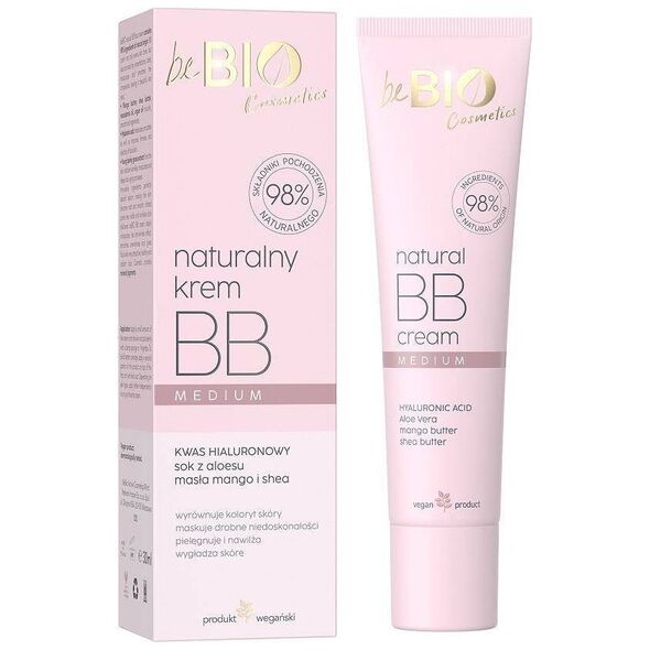 BE BIO_Ewa Chodakowska naturalny krem do twarzy BB Medium 30ml