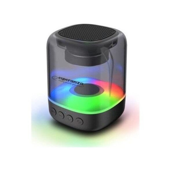 Głośnik Esperanza ESPERANZA GŁOŚNIK BLUETOOTH RGB VIOLA EP154