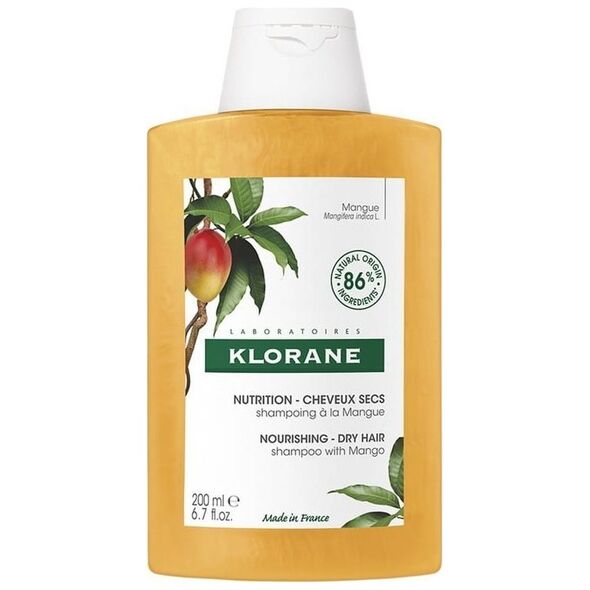 KLORANE_Mango Shampoo szampon do włosów suchych z mango 200ml