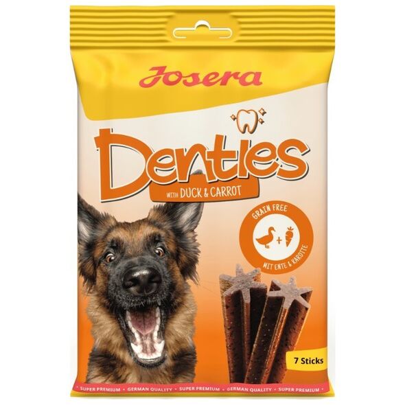 Josera Denties z kaczką i marchewką 180g
