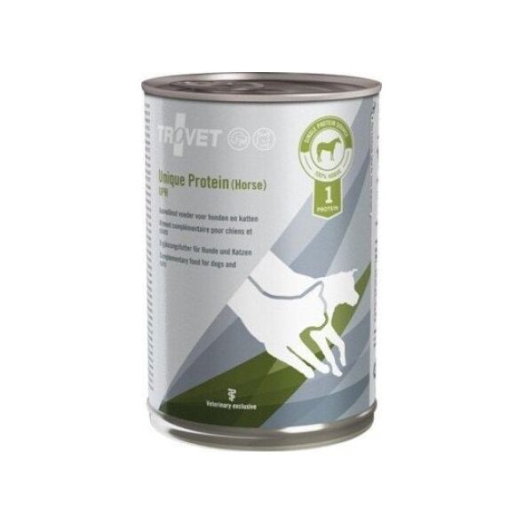 Trovet Trovet UPH Unique Protein 400 g z koniną, dla psów i kotów