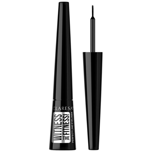 Claresa CLARESA Precyzyjny Eyeliner w płynie WITNESS THE FITNESS! - czarny 4g
