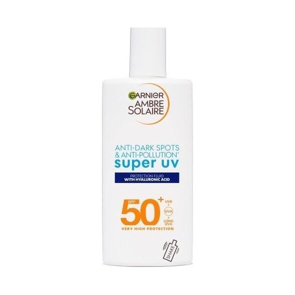 Ambre Solaire Super UV fluid ochronny do twarzy przeciw przebarwieniom SPF50+ 40ml