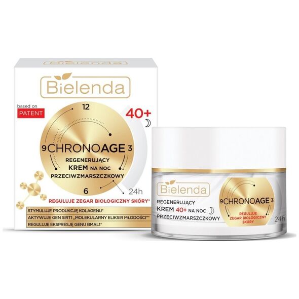 Bielenda Chrono Age 24h Regenerujący Krem przeciwzmarszczkowy 40+ na noc 50ml