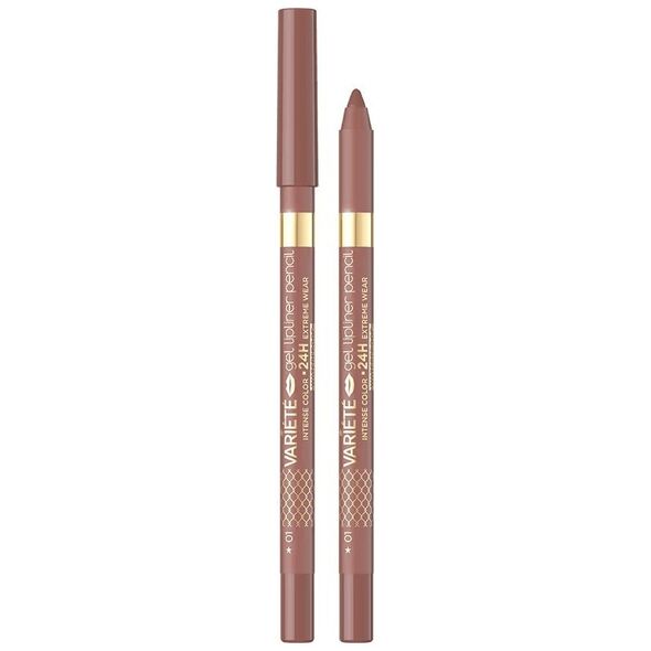 Eveline Eveline Cosmetics Variete Wodoodporna żelowa konturówka do ust 01