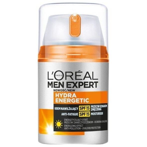 Garnier Men Expert Hydra Energetic krem nalwilżający przeciw oznakom zmęczenia SPF15 50ML