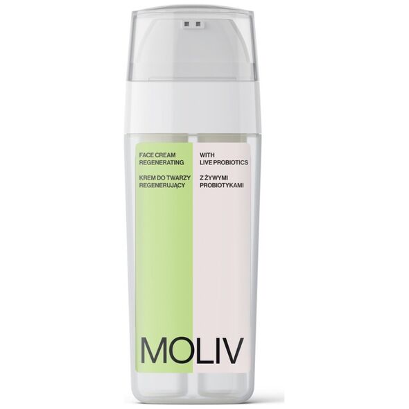 MOLIV Regenerujący krem do twarzy z żywymi probiotykami 30ml