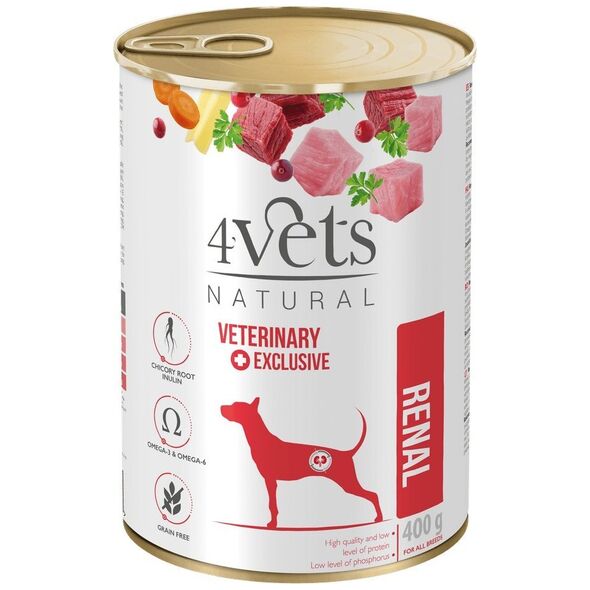 Dolina Noteci 4Vets dla psów Renal 400g