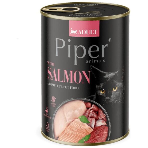 Dolina Noteci DOLINA NOTECI Piper dla kota z łososiem 400g