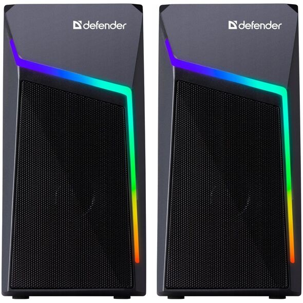 Głośnik Defender Głośniki Defender STELLAR 2.0 6W USB podświetlenie LED RGB