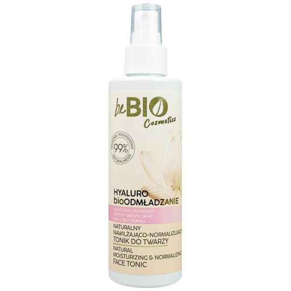 BeBio Naturalny nawilżająco-normalizujący tonik do twarzy 200ml