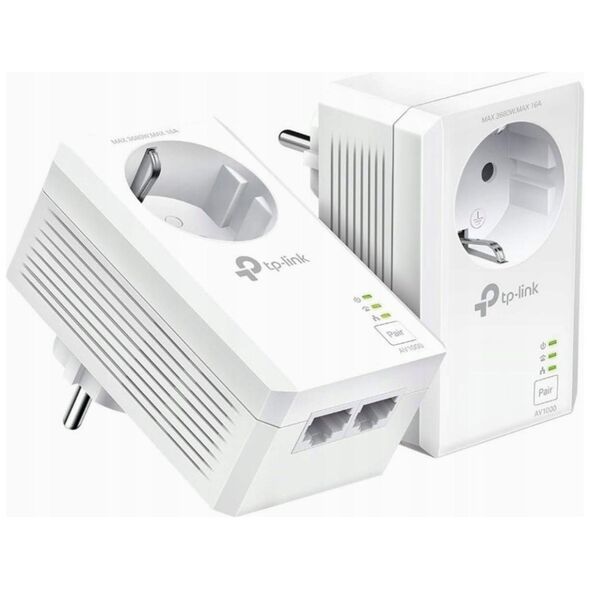 Adapter powerline TP-Link TP-Link Powerline TL-PA7027P Kit AV1000 2-Port