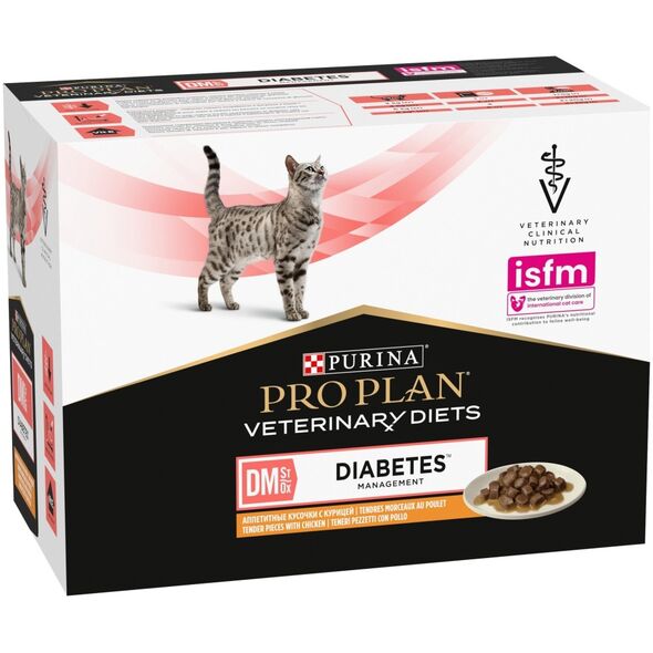 PURINA NESTLE PURINA PRO PLAN VET FELINE DM Kurczak 850g
