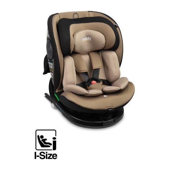 Fotelik samochodowy Caretero FOTELIK MOKKI I-SIZE BEIGE (40-150)